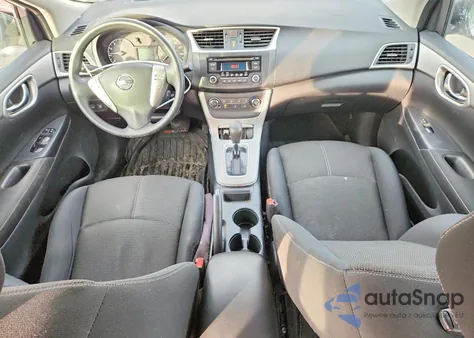 2015 Nissan Sentra S из США, поврежденный, VIN 3N1AB7APXFY319149